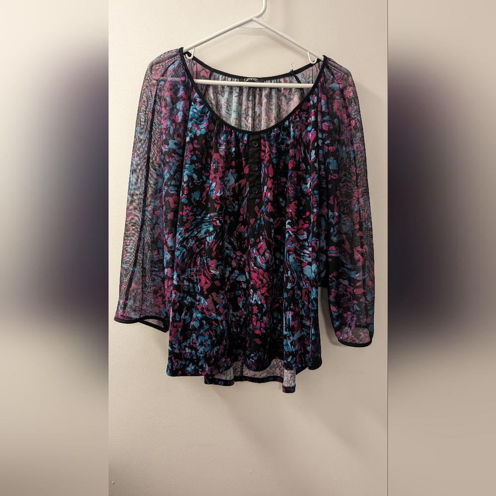 Plus size blouse size 3X